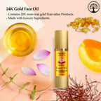 Ivory Natural 24K Gold Face Polish Oil For Luxurious Exfoliating And Rejuvenating Skincare | Grocsy