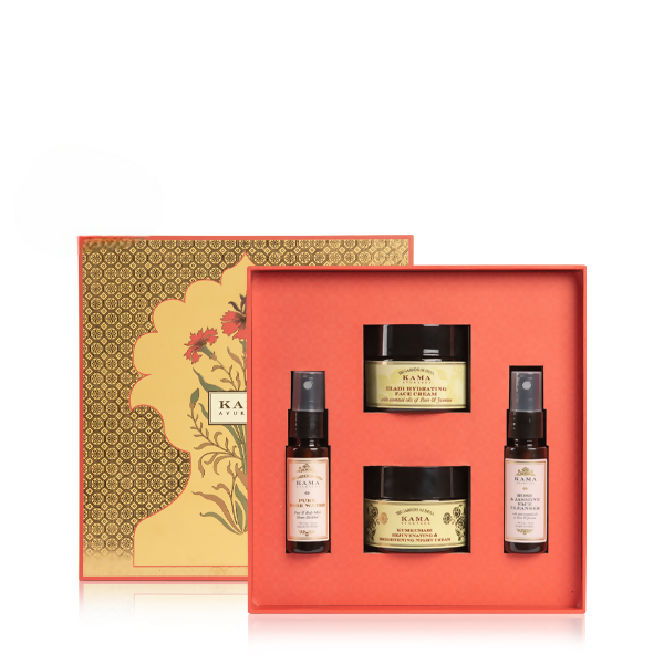 Kama Ayurveda Daily Skincare Ritual Gift Box | Grocsy