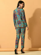 Myshka Women's Multi Printed Ombre Jacket | Grocsy