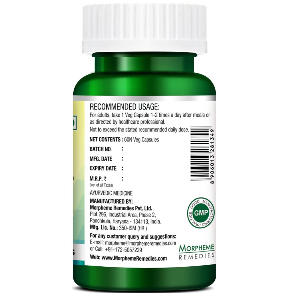 Morpheme Remedies Kohinoor Gold Plus Capsules | Grocsy