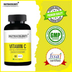 Nutracology Vitamin C 1000mg with Citrus Bioflavonoids for Immunity & Glowing Skin Tablets | Grocsy