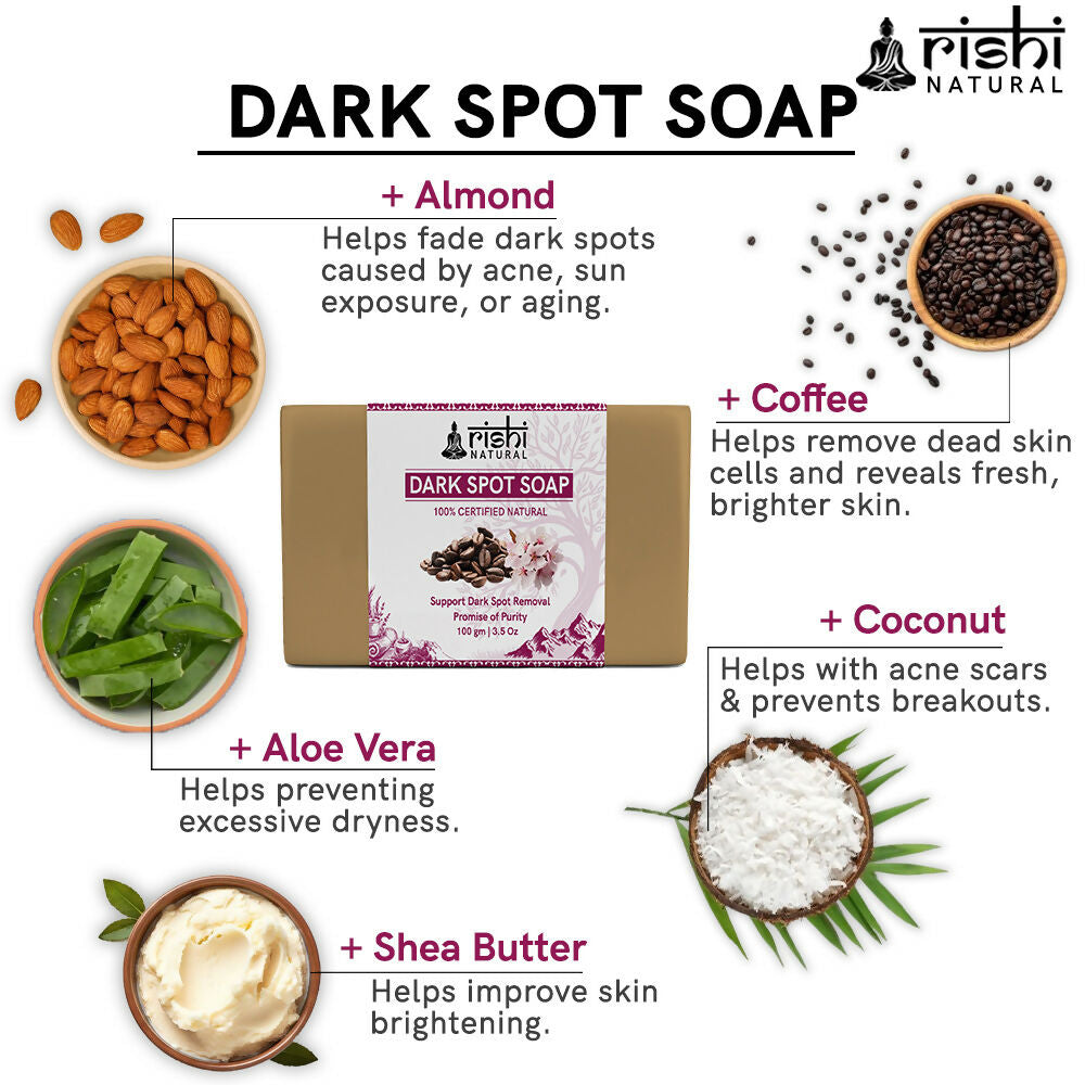 Rishi Natural Dark Spot Removal Soap | Grocsy