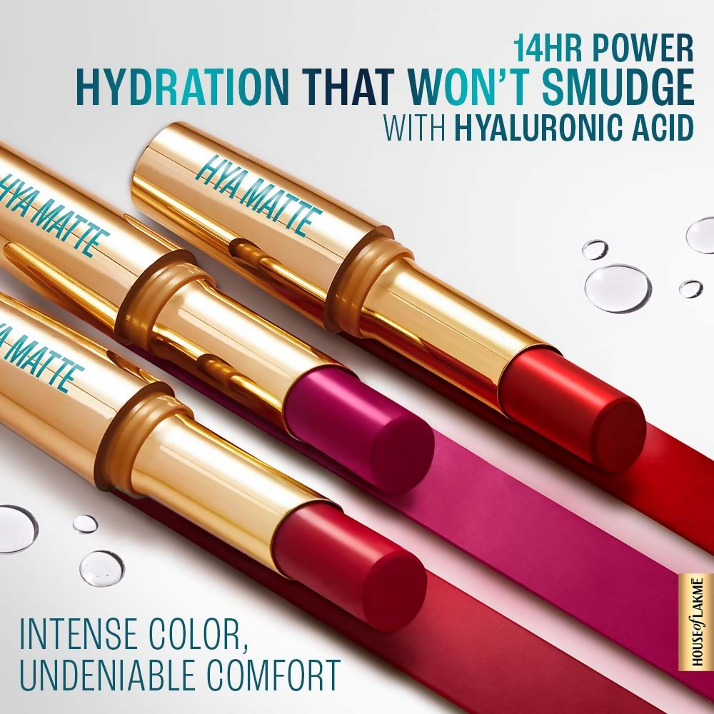 Lakme 9to5 Hya Matte Lipstick - Team Toffee | Grocsy