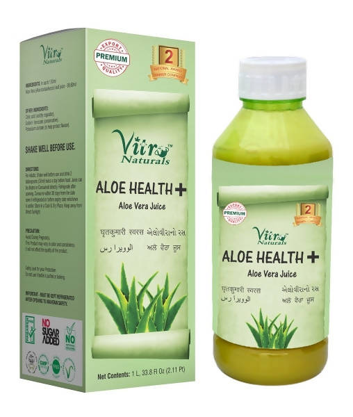 Vitro Naturals Aloe Health + Aleovera Juice | Grocsy