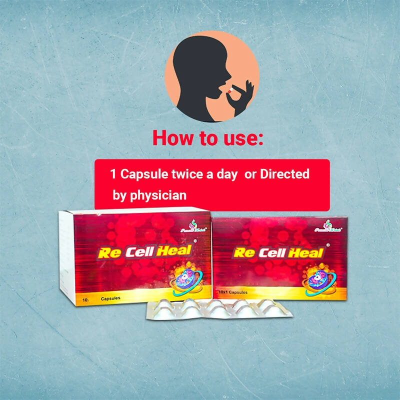 KBK Herbals Re Cell Heal Capsules | Grocsy