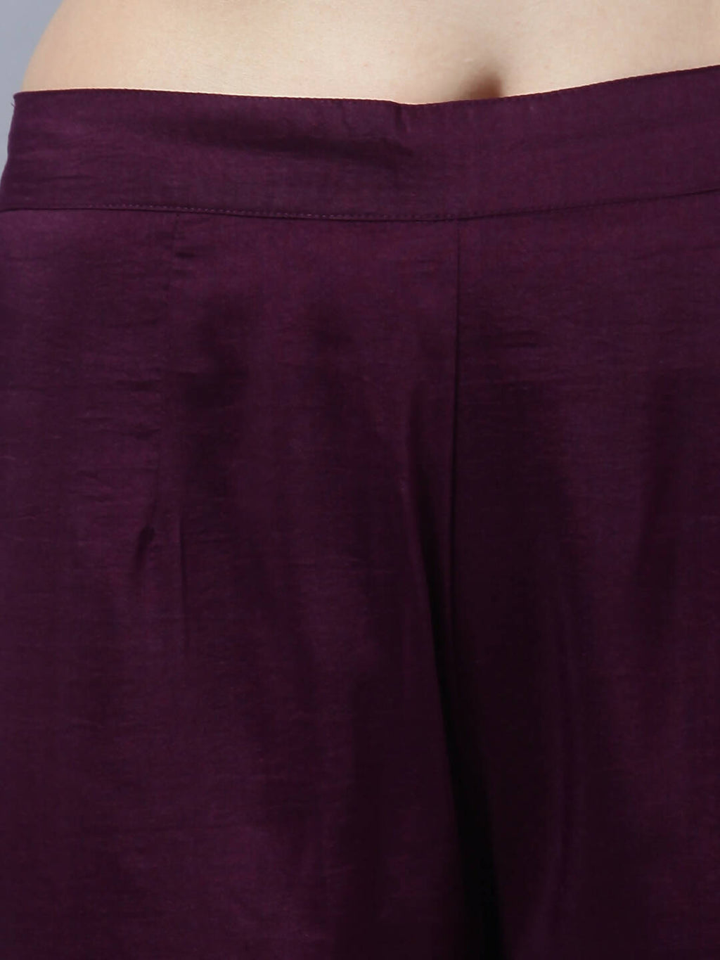 Myshka Stylish Maroon 3/4 Sleeve Women's Kurta Pant with Dupatta Set | Grocsy