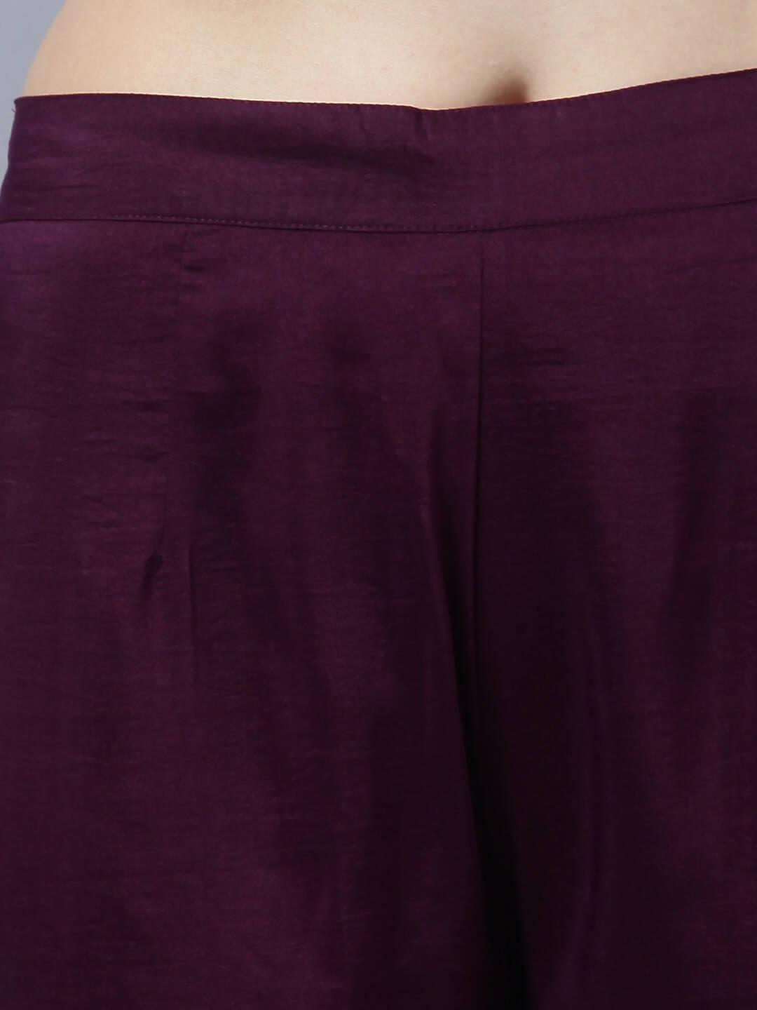 Myshka Stylish Maroon 3/4 Sleeve Women's Kurta Pant with Dupatta Set | Grocsy