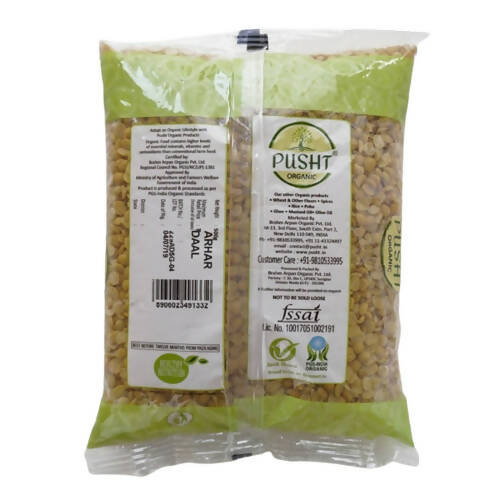 Pusht Organic Arhar Dal (Toor (Tur) Dal) | Grocsy