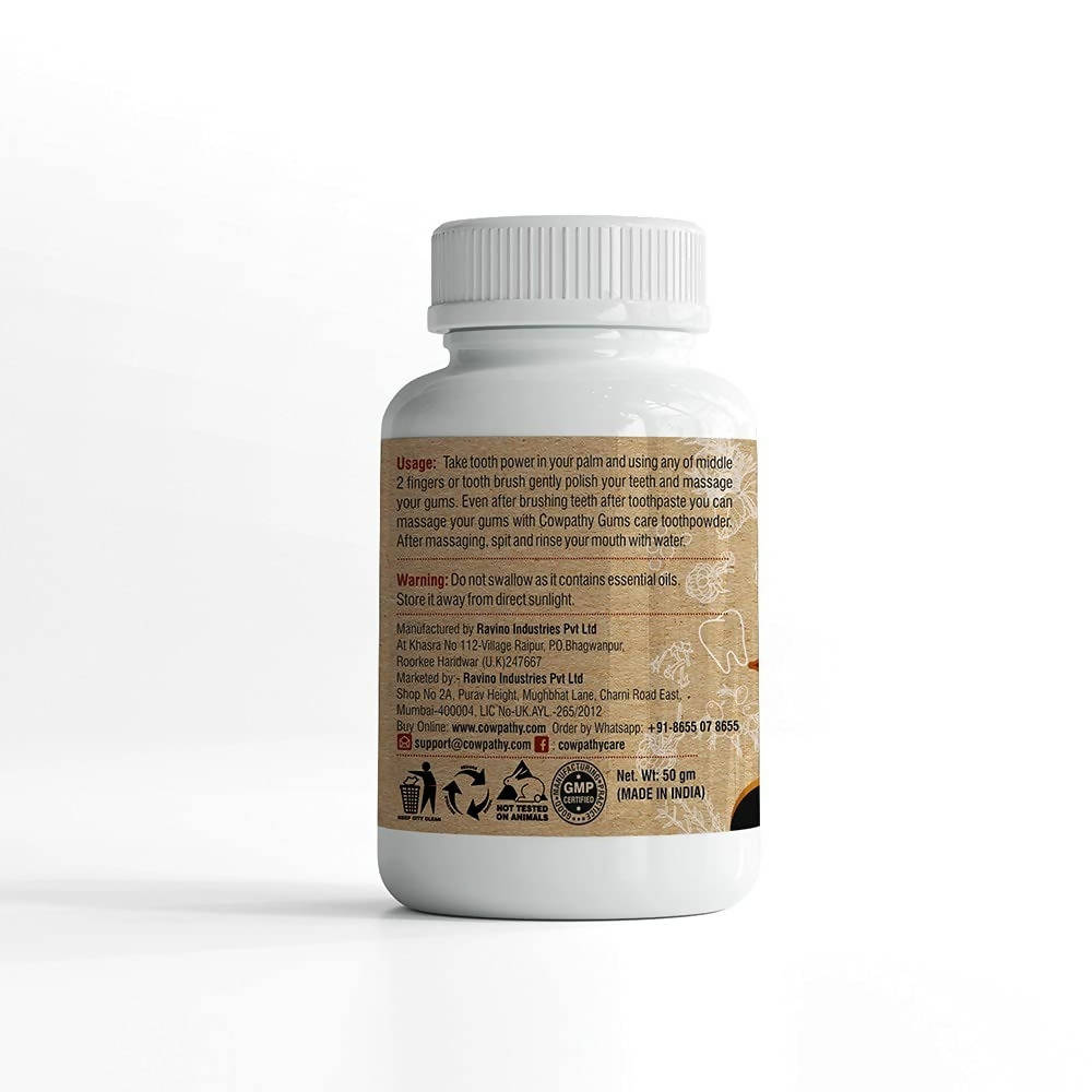 Cowpathy Gums Care Dantmanjan Tooth Powder | Grocsy