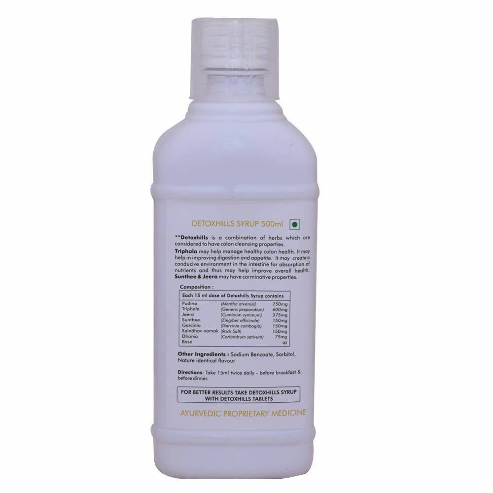 Herbal Hills Detoxhills Detox Support Syrup | Grocsy