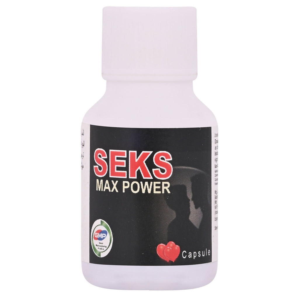 Hashmi Pharmacy Seks Max Capsules For Men's | Grocsy