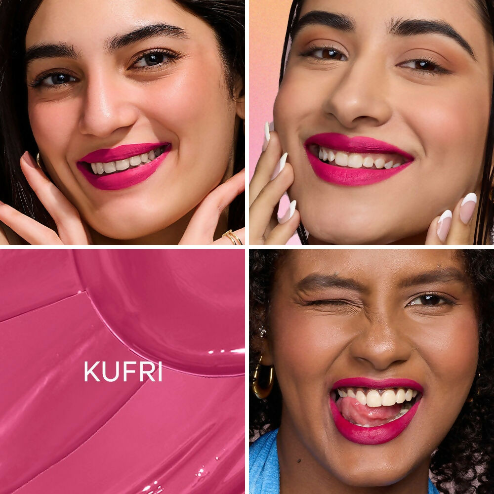 Nykaa Matte To Last ! Transferproof Liquid Lipstick - Kufri - 21 | Grocsy