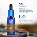 Blue Nectar Niraa Nabhi Oil with Almond Oil | Grocsy