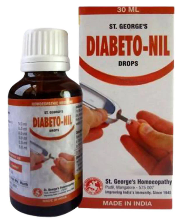St. George's Homeopathy Diabeto-Nil Drops | Grocsy