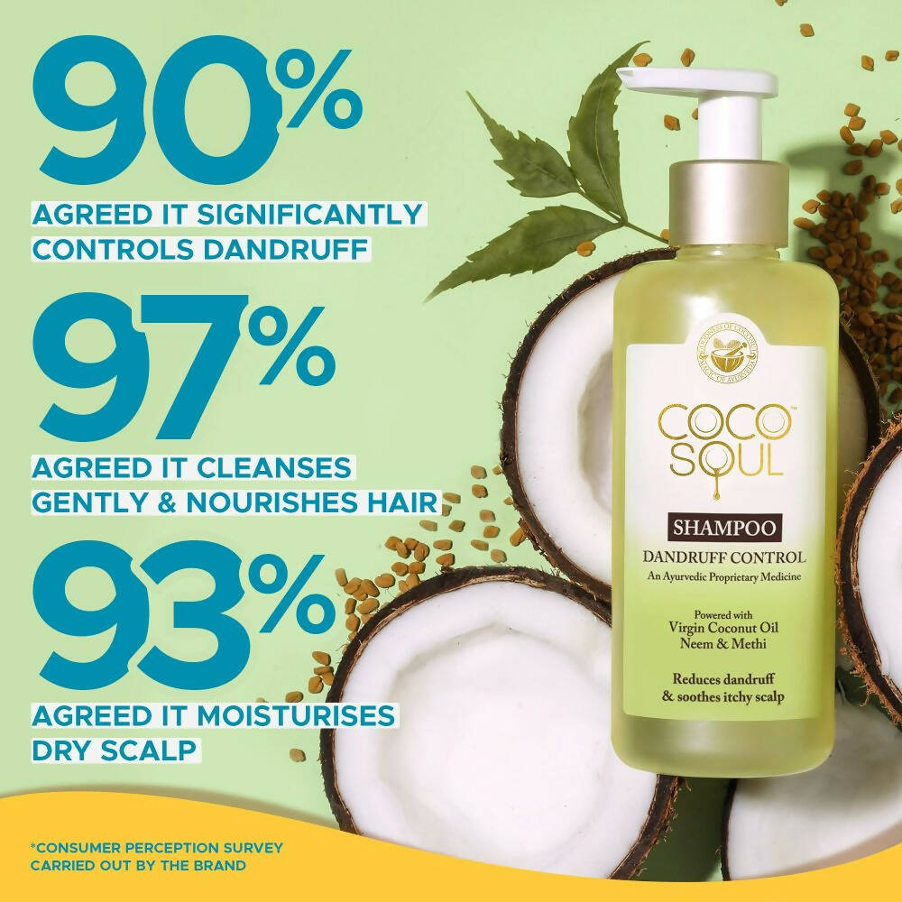 Coco Soul Dandruff Control Shampoo | Grocsy