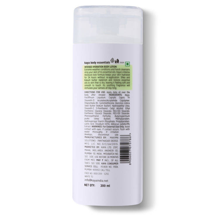 Kaya Intense Hydration Body Lotion | Grocsy