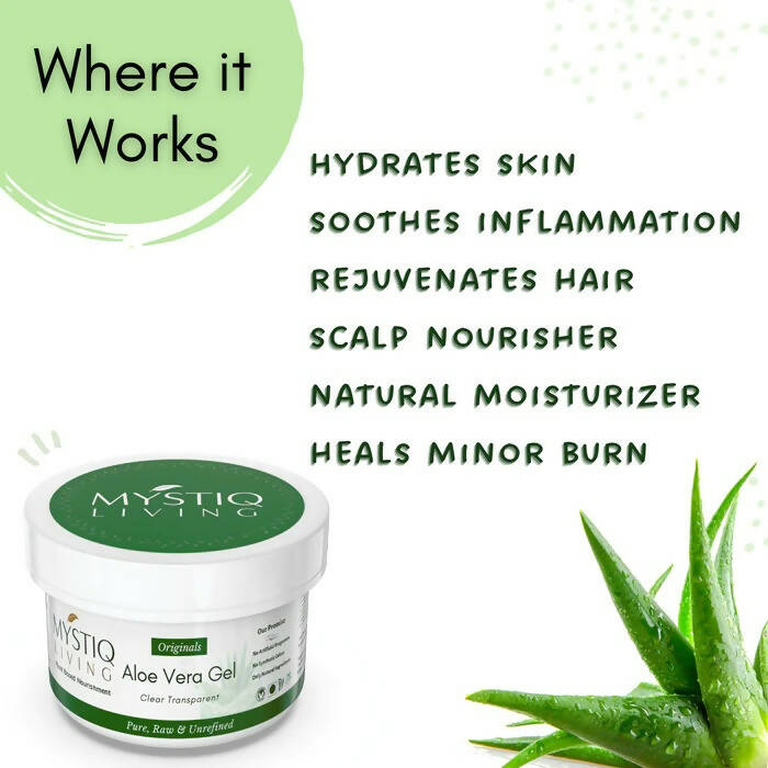 Mystiq Living Originals Aloe Vera Gel | Grocsy