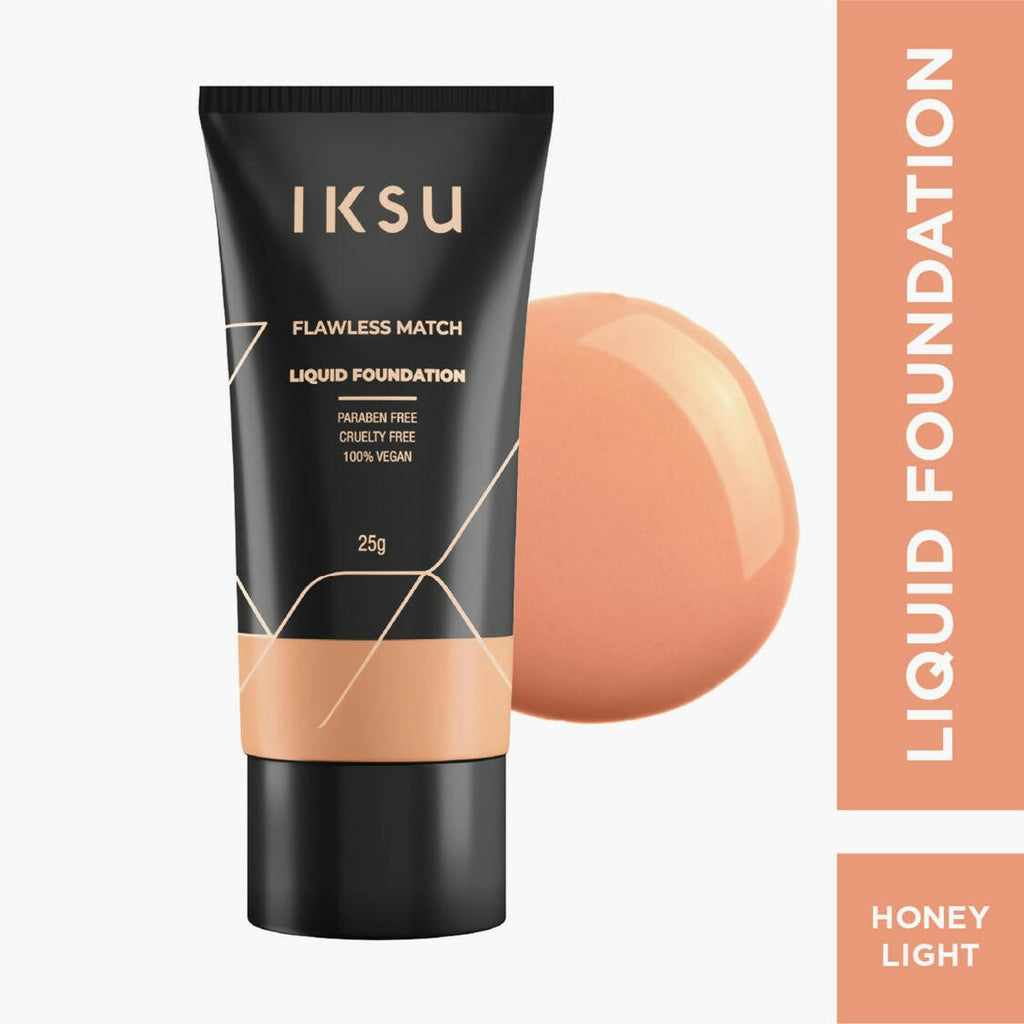 IKSU Flawless Match Liquid Foundation - Honey Light | Grocsy