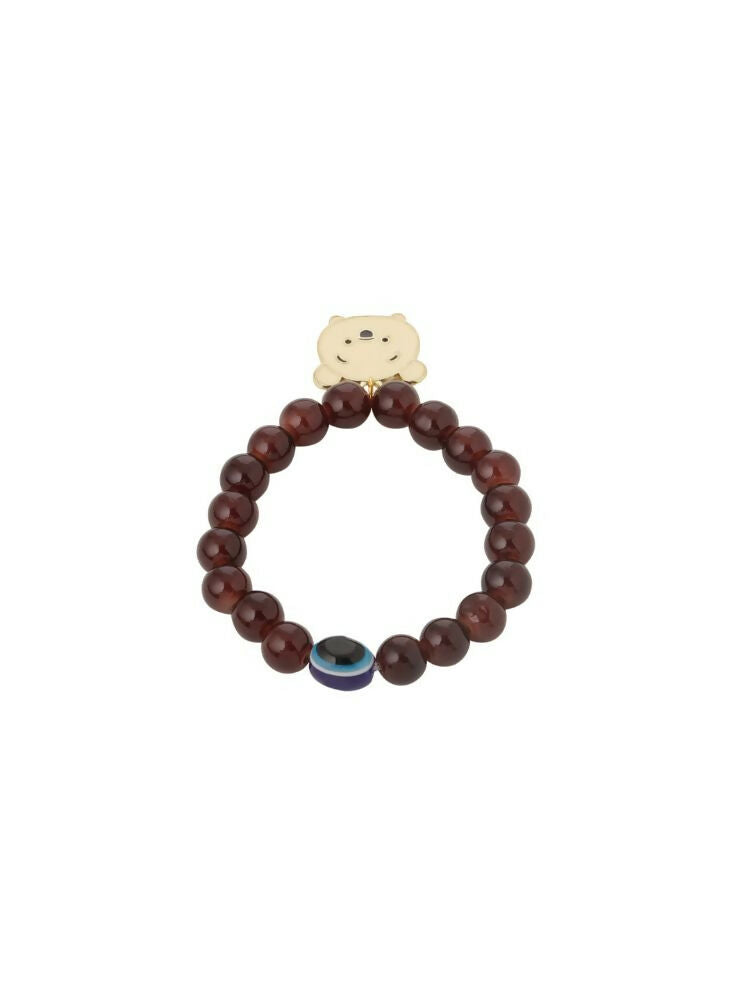 NVR Men & Women Brown Artificial Beads Stylish Bracelet | Grocsy