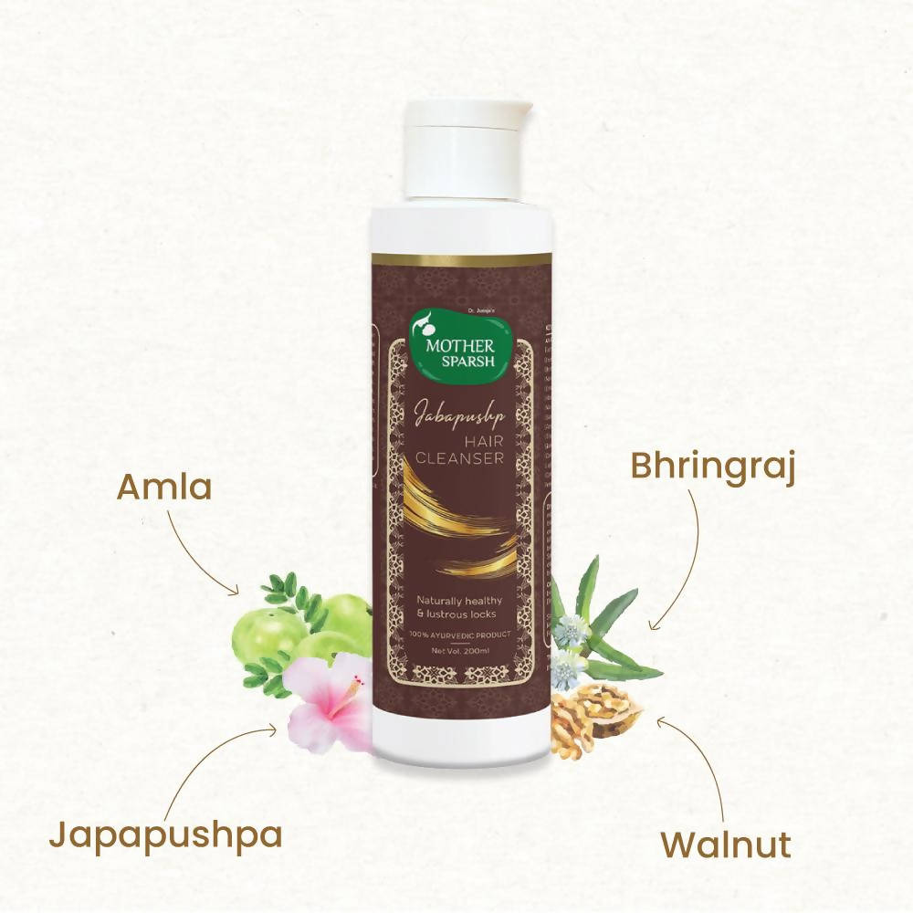 Mother Sparsh Jabapushp Hair Cleanser | Grocsy