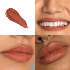 LoveChild By Masaba Gupta Mamma Mia Lush-Matte Lip Creme - Masala Chai | Grocsy