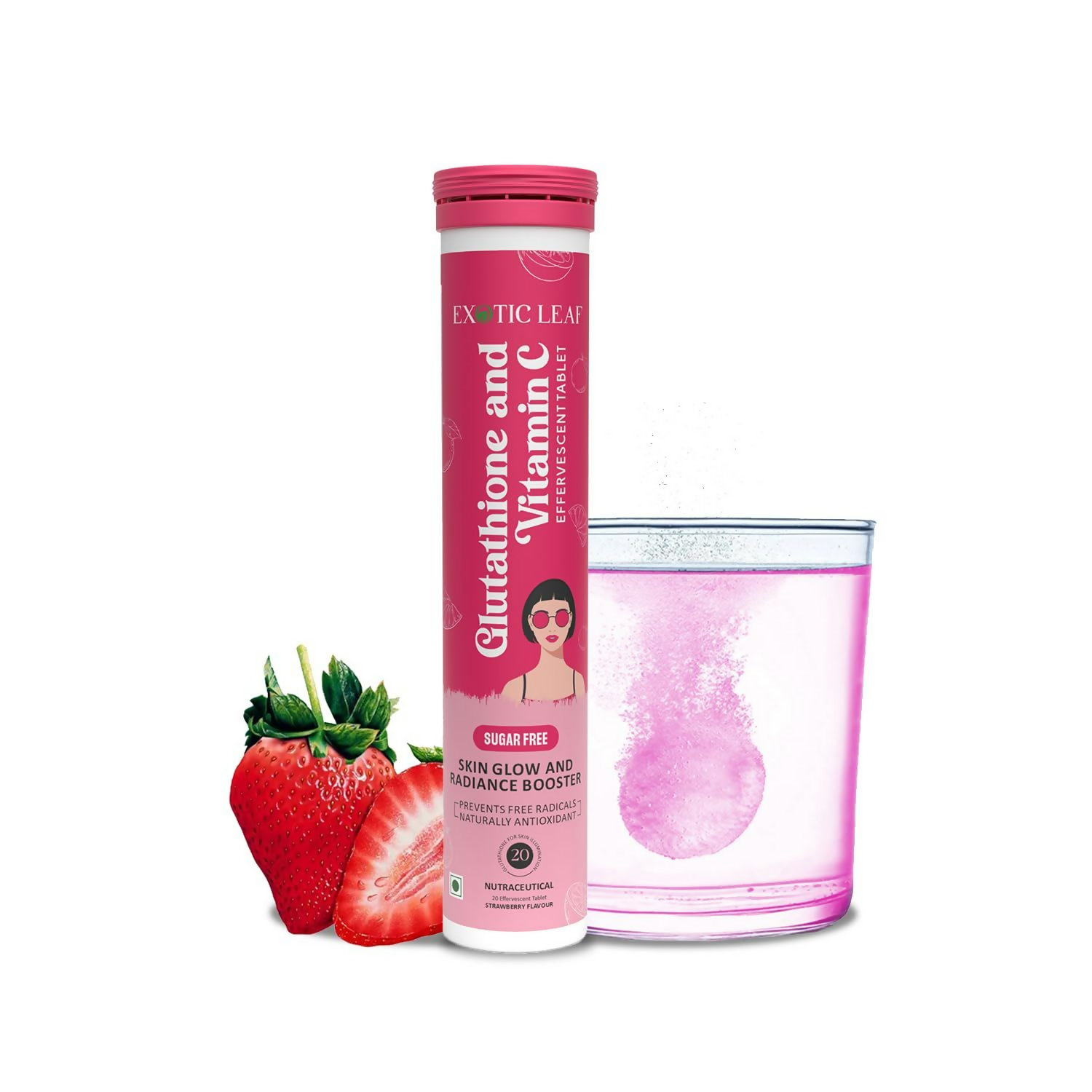 Exotic Leaf Glutathione Tablets | Grocsy