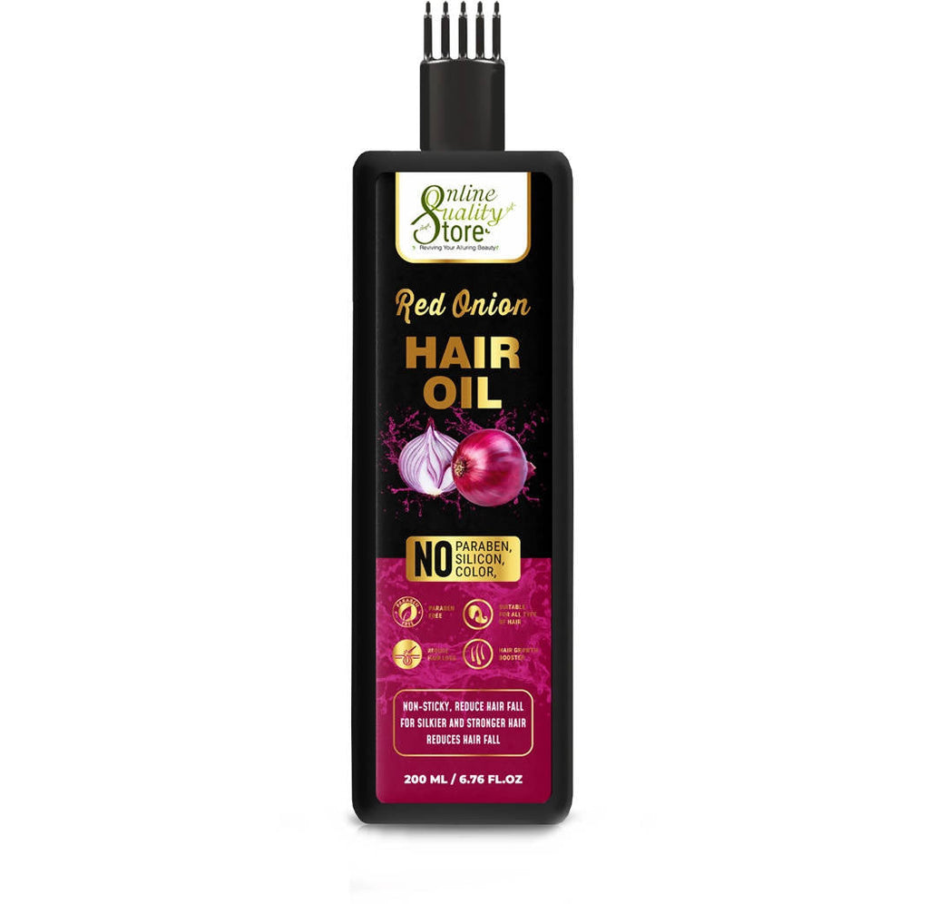 Online Quality Store Red Onion Hair Oil | Grocsy