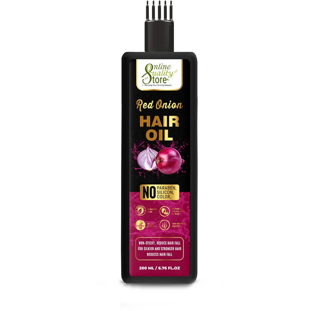Online Quality Store Red Onion Hair Oil | Grocsy