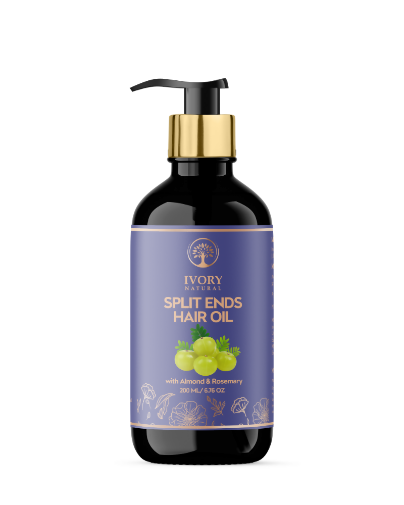 Ivory Natural Splits Ends Repair Hair Oil - Natural Hair Therapy For Split Ends And Hair Wellness | Grocsy