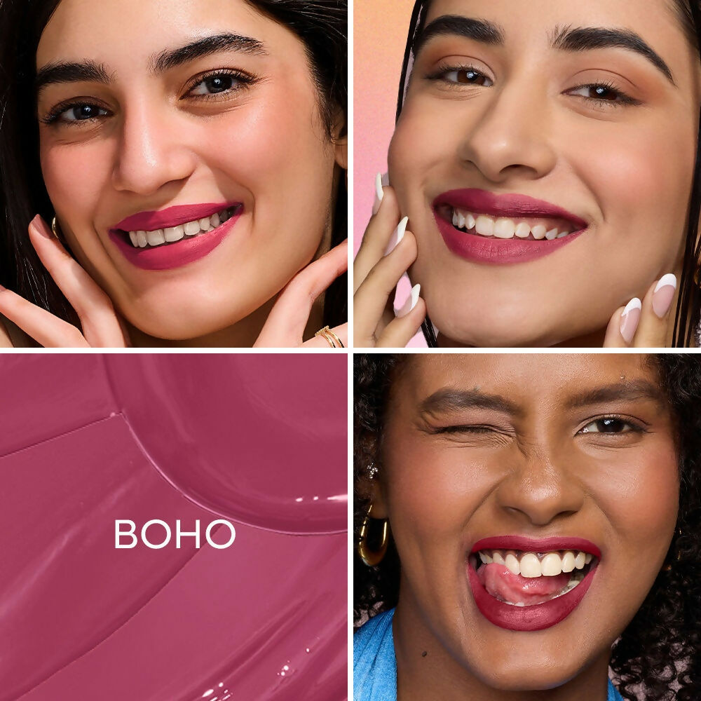 Nykaa Matte To Last ! Transferproof Liquid Lipstick - Boho-16 | Grocsy
