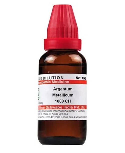 Dr. Willmar Schwabe India Argentum Metallicum Dilution | Grocsy