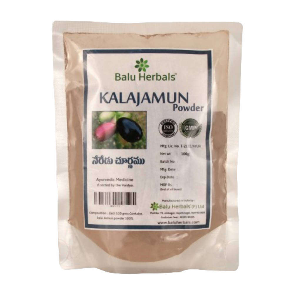 Balu Herbals Kala Jamun (Neredu) Powder | Grocsy