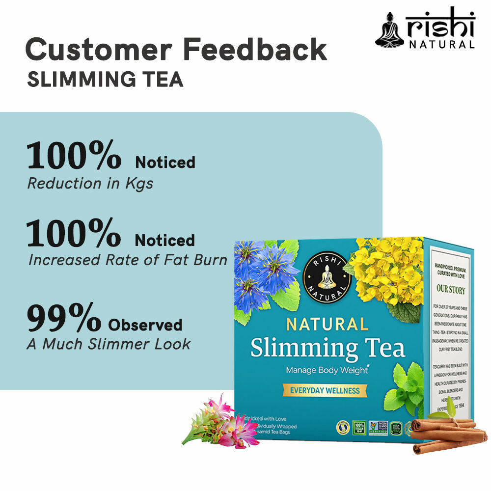 Rishi Natural Slimming Tea | Grocsy