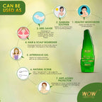 Wow Skin Science Aloe Vera Multipurpose Beauty Gel | Grocsy