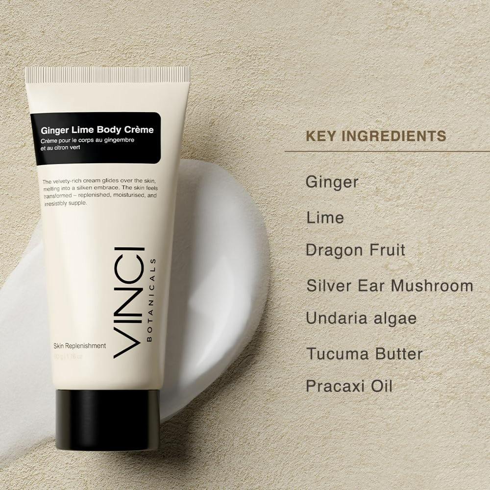 Vinci Botanicals Bergamot Geranium Body Creme | Grocsy