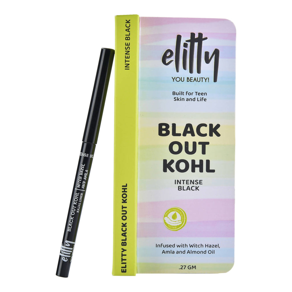 Elitty Black Intense Out Kohl Kajal | Grocsy