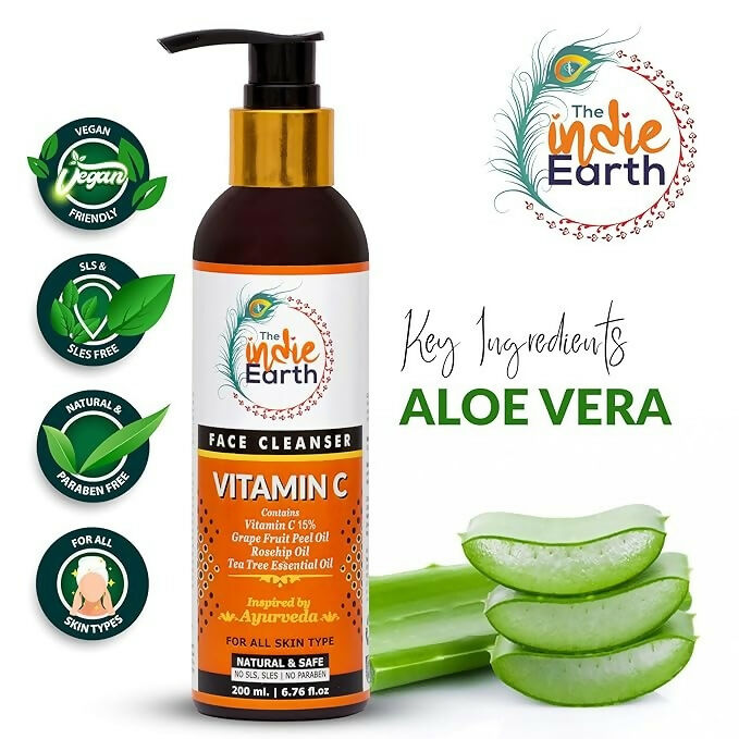 The Indie Earth Vitamin C Face Cleanser | Grocsy
