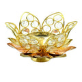 Puja N Pujari Kamal Patta Crystal Akhand Diya For Pooja | Grocsy