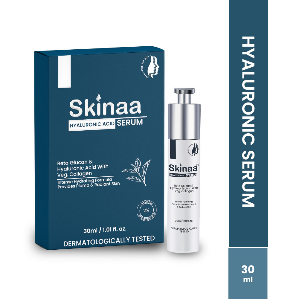 Skinaa Hyaluronic Acid Serum With Beta Glucan For Deep Hydration And Skin Nourishment | Grocsy