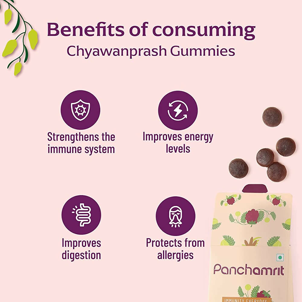 Panchamrit Chyawanprash Gummies | Grocsy