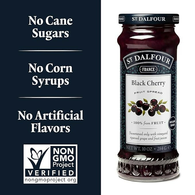 ST. DALFOUR Black Cherry Fruit Spread | Grocsy