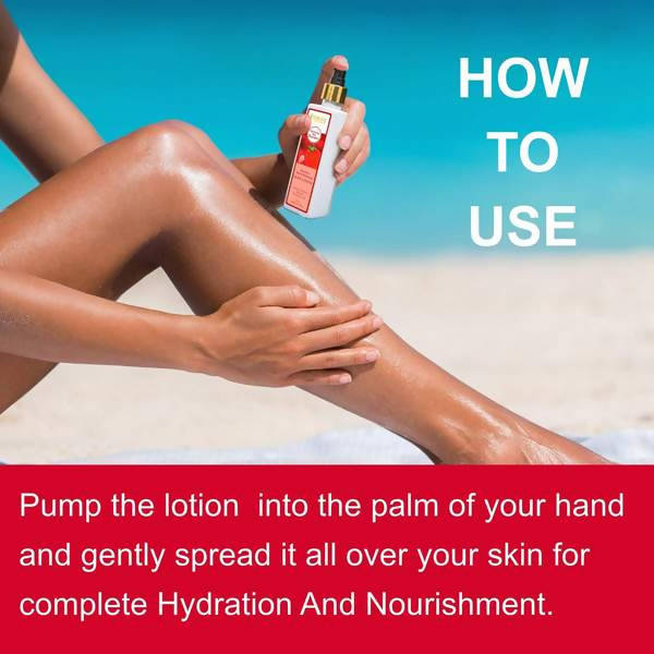 Bodyherbals Hydrating Skin Booster Strawberry Natural Moisturising Lotion | Grocsy