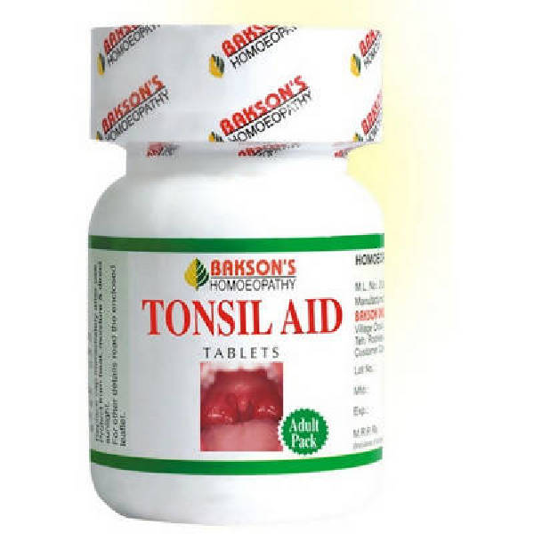 Bakson's Tonsil Aid Tablets | Grocsy