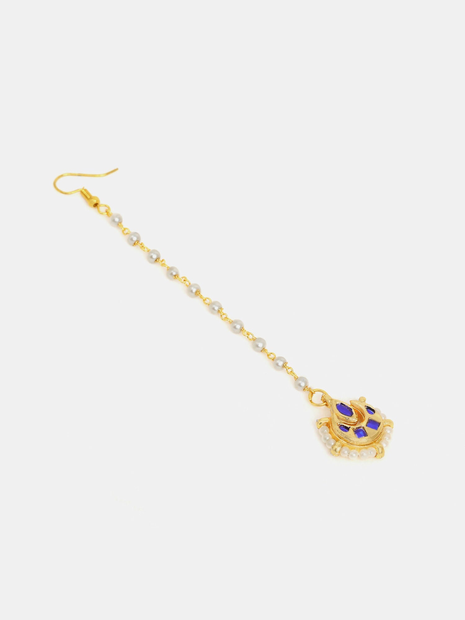 Ruby Raang Virasat Jewels Maang Tikka | Grocsy