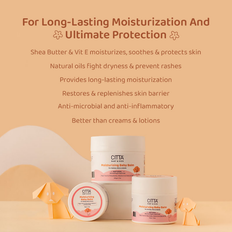 Citta Baby & Kids Moisturizing Baby Balm For Babies Kids & Adults | Grocsy