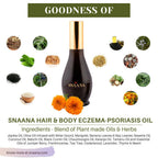SNAANA Eczema Psoriasis Hair & Body Oil | Grocsy