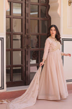 Joban Fashion Chiku Georgette Sequence Embroidery Work Kurta Set | Grocsy