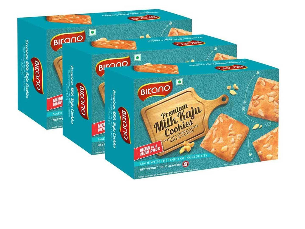 Bikano Premium Milk Kaju Cashew Cookies | Grocsy