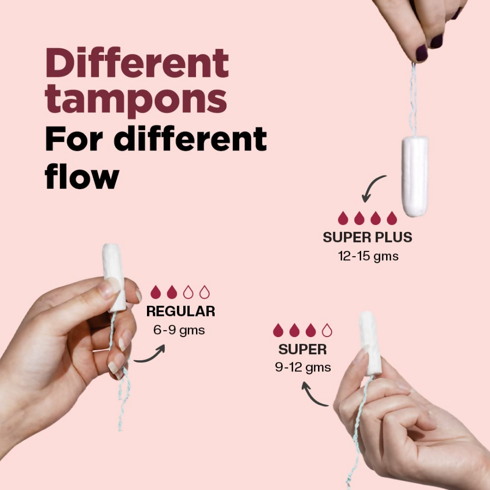 Pee Safe Organic Cotton Tampons | Grocsy