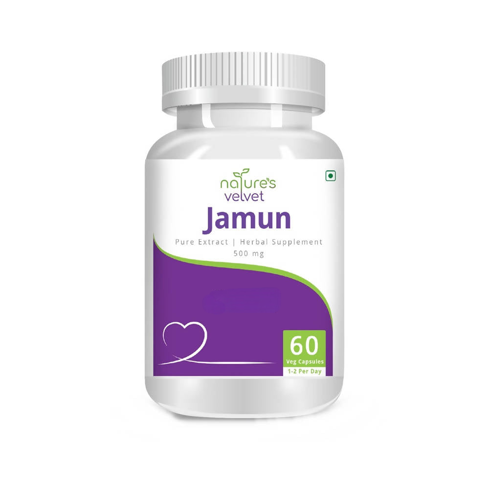 Nature's Velvet Jamun Capsules | Grocsy